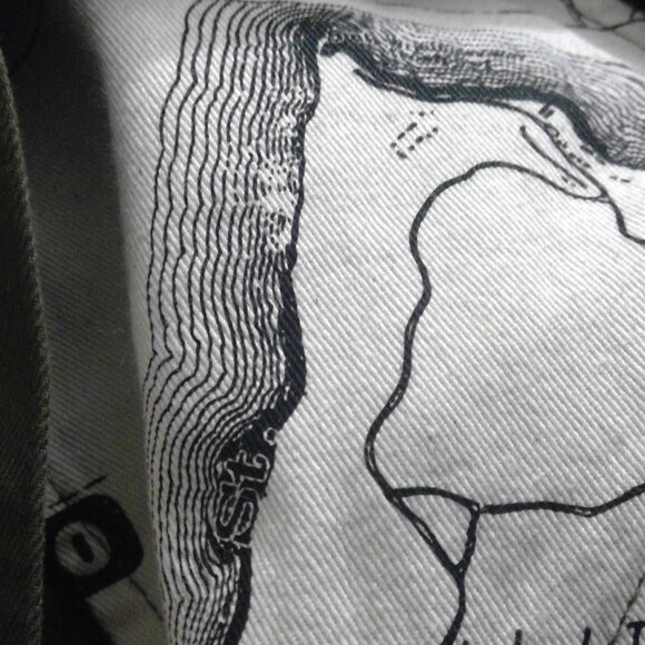 TAYLOR STITCH green Unisex 34" Cotton Button Trousers 35" inseam Pants Pockets - Picture 12 of 14